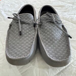 Swims Gray Woven Men's Slip-Ons